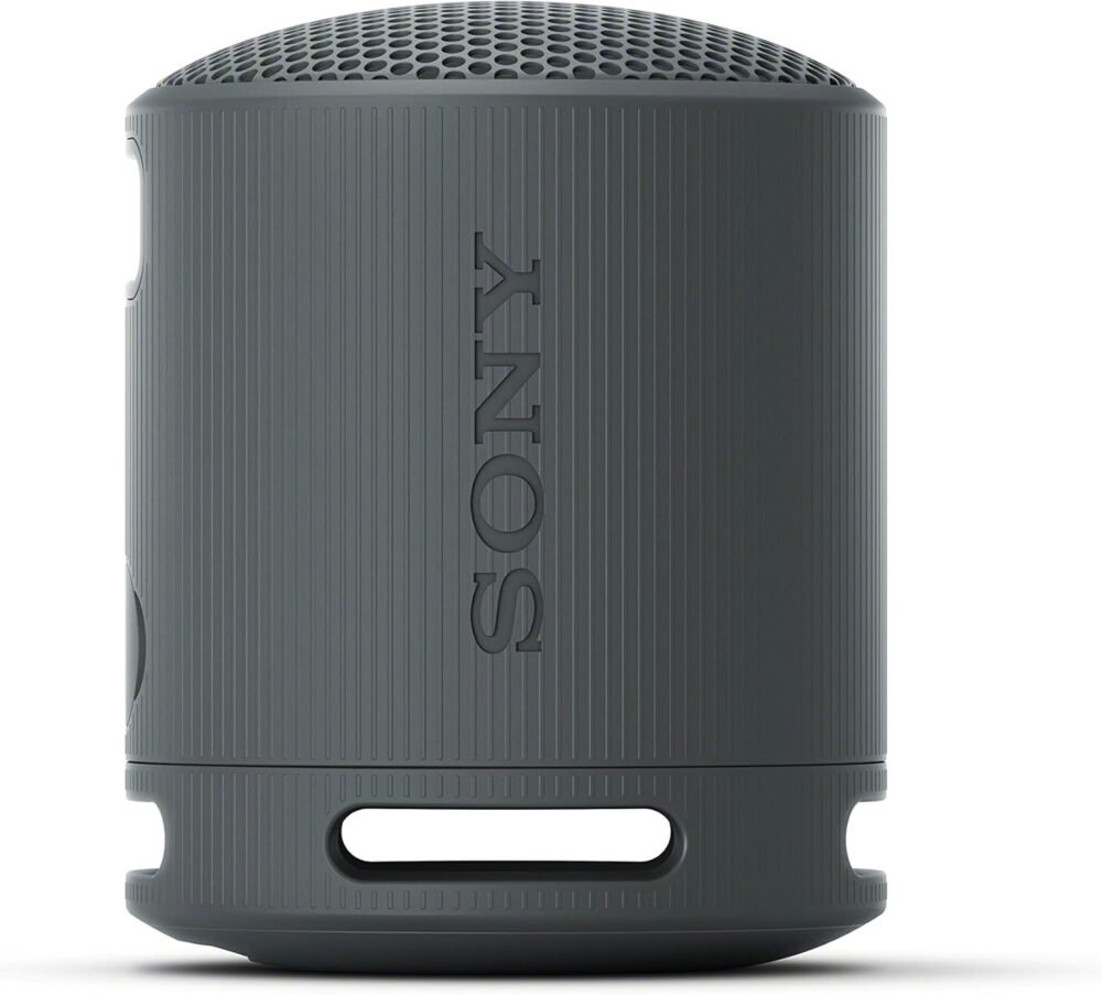 Sony SRS-XB100 Wireless Bluetooth Portable Lightweight Super-Compact Travel Speaker, Durable IP67 Waterproof & Dustproof Shower Speaker, 16 Hour Battery, Versatile Strap, & Hands-free Calling, Black - Image 10