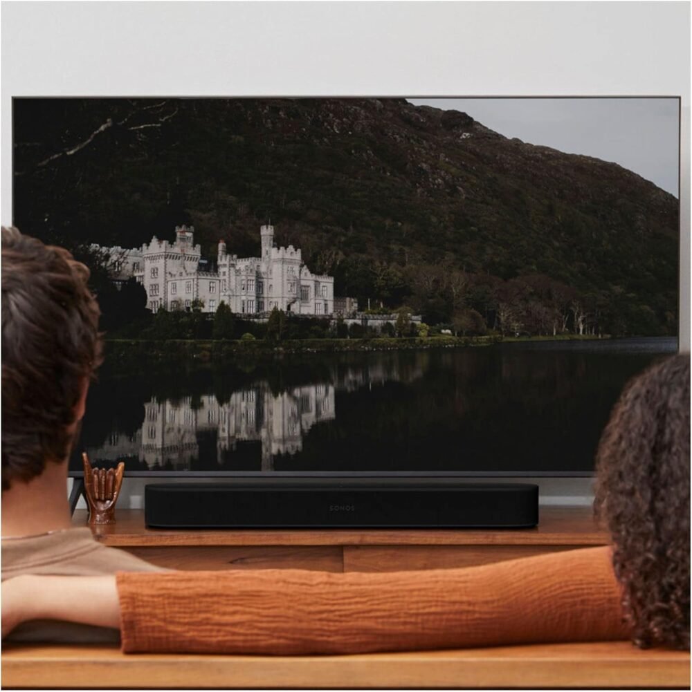 Sonos Beam (Gen 2). The compact smart soundbar for TV, music and more. (Black) - Image 8