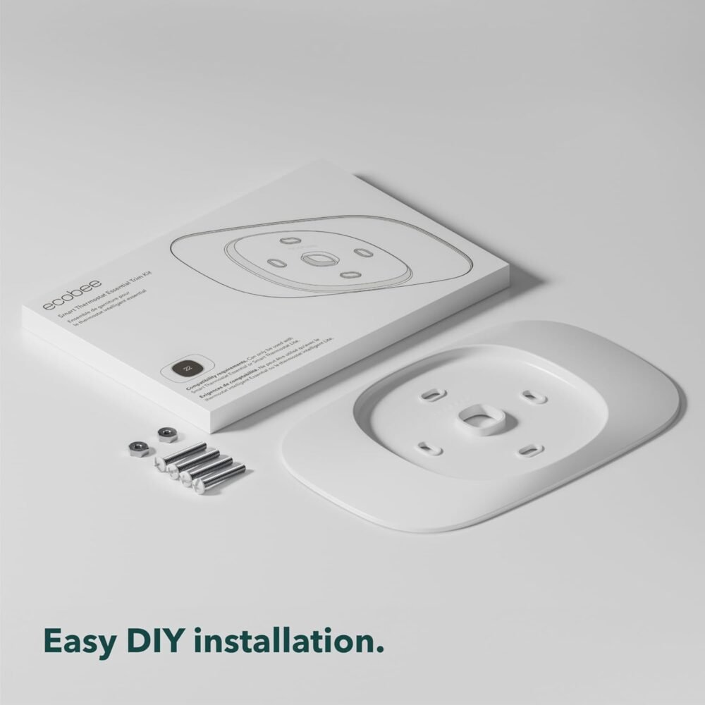 ecobee Trim Plate - Made for ecobee Smart Thermostat Essential - Programmable WiFi Thermostat Accessory - Image 6