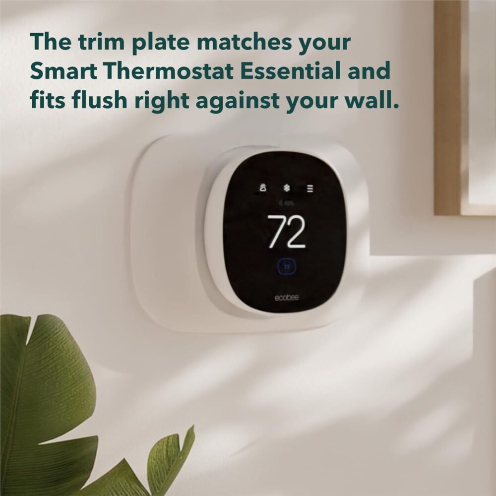 ecobee Trim Plate - Made for ecobee Smart Thermostat Essential - Programmable WiFi Thermostat Accessory - Image 7