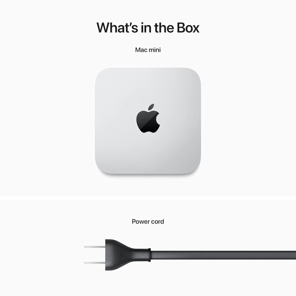 2023 Apple Mac with Apple M2 Chip with 8-core CPU (8GB RAM, 256GB SSD Storage) (QWERTY English) Silver (Renewed) - Image 8