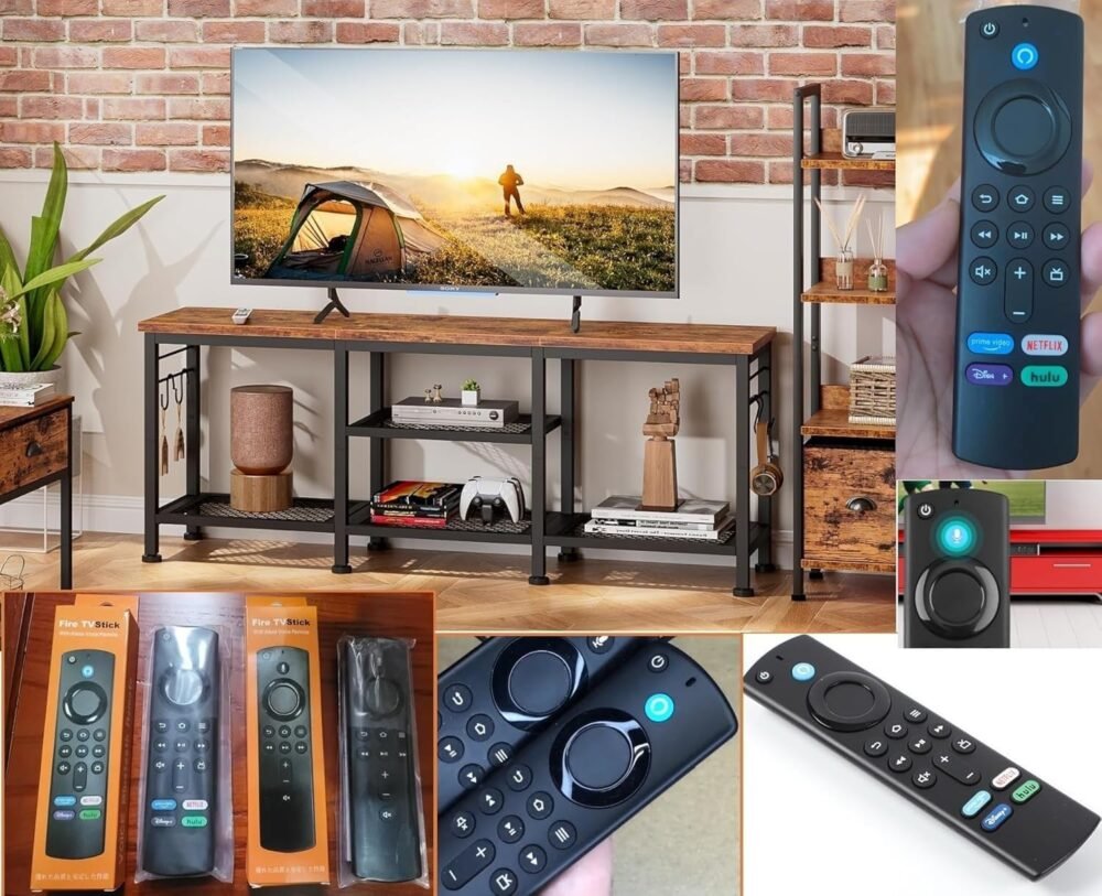 Voice Remote Replacement for FireStick (Lite, 2nd Gen, 3rd Gen), for Fire Stick 4K,4K MAX, Fire Cube 1st Gen, 2nd Gen, 3nd Gen, Fire 3rd Gen PendantDesign 2025 - Image 6