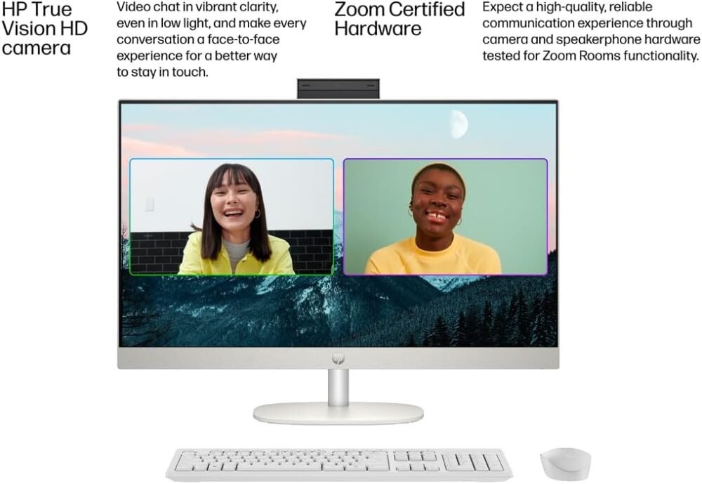 HP 27 Ultra 7 Touchscreen Business All-in-One Desktop, 27" FHD Touchscreen, Intel Core Ultra 7 155U (Beats Intel i7-1355U), 64GB DDR5 RAM, 2TB SSD, Wireless KB & Mouse, Wi-Fi 6, Windows 11 Pro - Image 7
