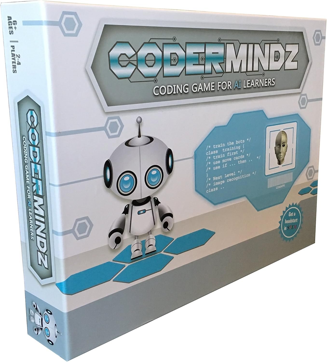 Game for AI Learners! NBC Featured: First Ever Board Game for Boys and Girls Age 6+. Teaches Artificial Intelligence and Computer Programming Through Fun Robot and Neural Adventure! - Image 2