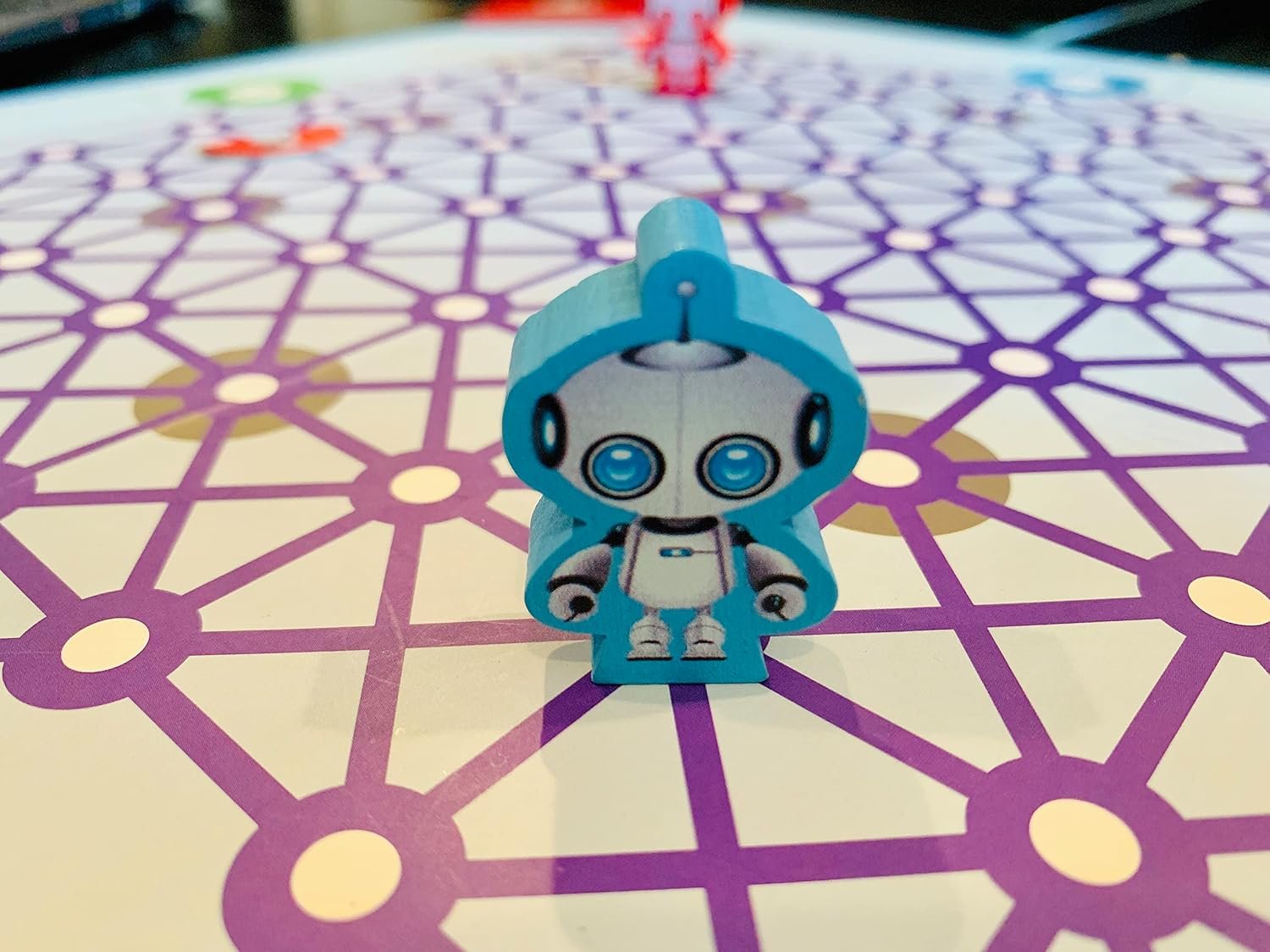 Game for AI Learners! NBC Featured: First Ever Board Game for Boys and Girls Age 6+. Teaches Artificial Intelligence and Computer Programming Through Fun Robot and Neural Adventure! - Image 4