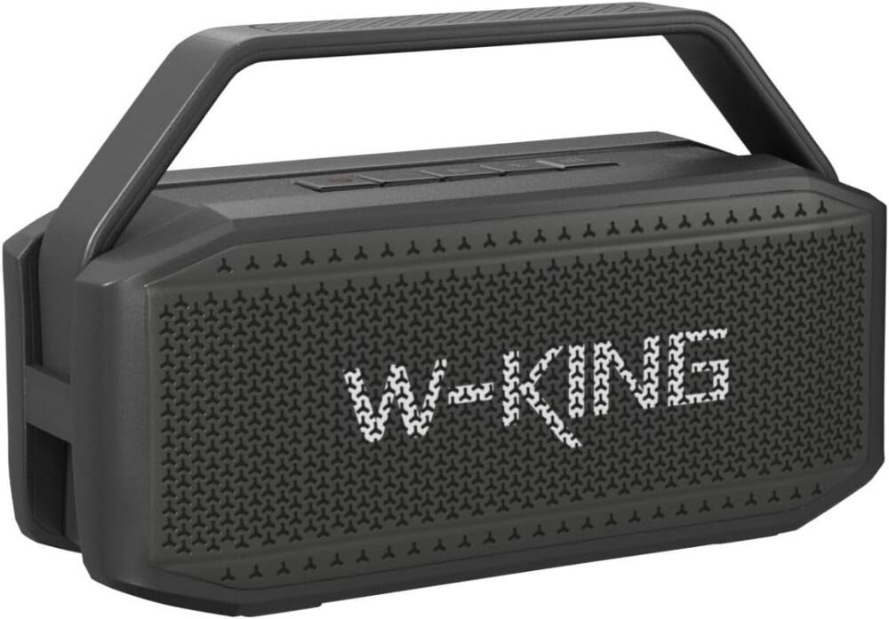 W-KING Portable Speakers Bluetooth Wireless Loud, 100W Max Waterproof Outdoor Bluetooth Speaker Big Party Large Boombox Subwoofer*2, 60W Exlarge All-Round Bass Passive Radiator/40H/PowerBank/TF/AUX/EQ - Image 5