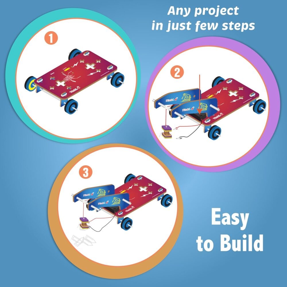 Butterfly Edufields 30in1 STEM Kits for Kids Age 8-10-12 | STEM Toys for Ages 8-13 | Electricity & Magnetism | Science Project Kit for Boys & Girls Aged 8-10-12-14 | Best Educational Birthday Gift - Image 4