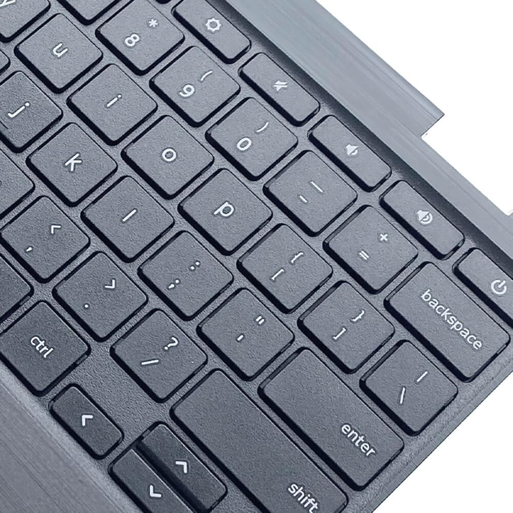 Replacement for Lenovo 100e Chromebook 2nd Gen MTK 81QB Laptop Upper Top Cover Case Palmrest Not-Backlight Keyboard Touchpad Assembly Part 5CB0X55485 5CB0U26489 Black - Image 9