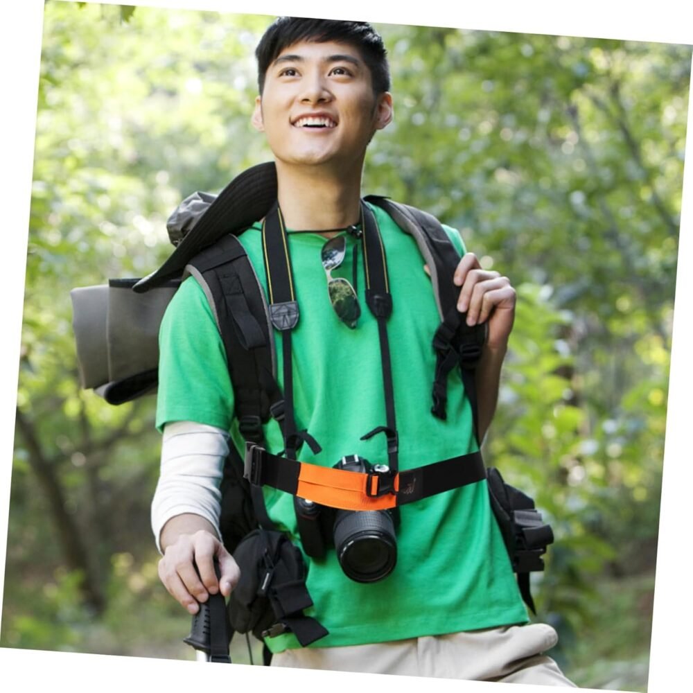 Gadpiparty Photographer's Essential Quick Release Camera Waist Belt for Outdoor Hiking and Adventure - Image 7
