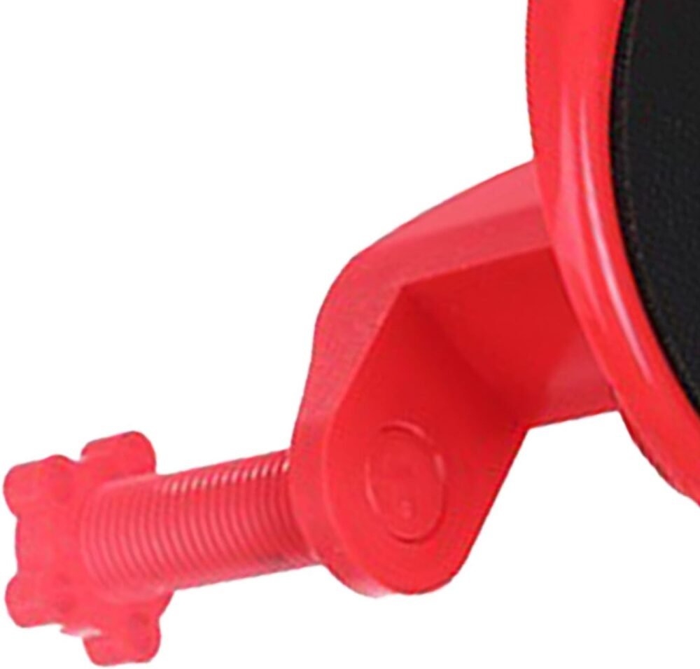 Ergonomic Arm Rest for Desk, Ideal for Office and Home Workstations, Comfortable Elbow Rest for Computer Desk (Red) - Image 9