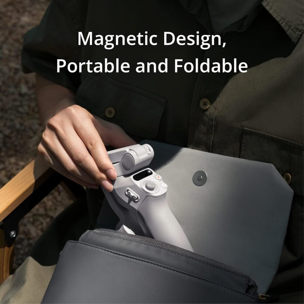 DJI Osmo Mobile SE, 3-Axis Phone Gimbal, Portable and Foldable, Gimbal Stabilizer for iphone, Andriod, ShotGuides, ActiveTrack 6.0, Vlogging Stabilizer for Youtube, TikTok, Travel - Image 3