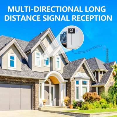 Long Range TV Antenna Indoor, 2025 Digital Amplified HDTV Antenna with Detachable Amplifier Signal Booster, Support 4K 1080P Smart ATSC 3.0 TV for Local Channels -16.4ft Coax HDTV Cable - Image 4