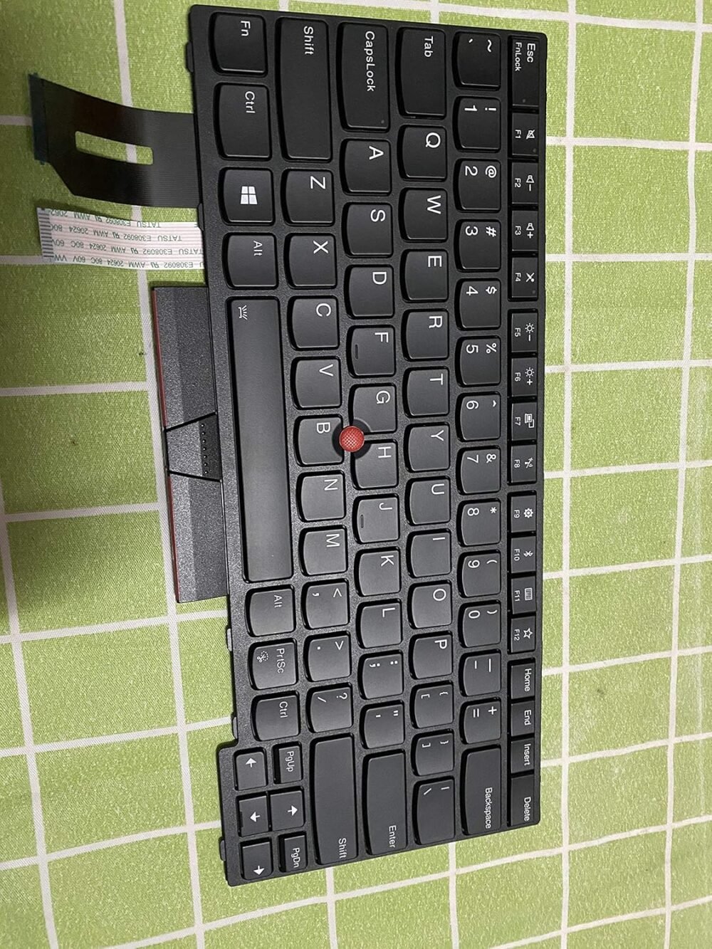 US Layout Replacement Keyboard for Lenovo ThinkPad E480 E485 L480 T480s E490 E495 T490 L490 Laptop (Backlit) - Image 5