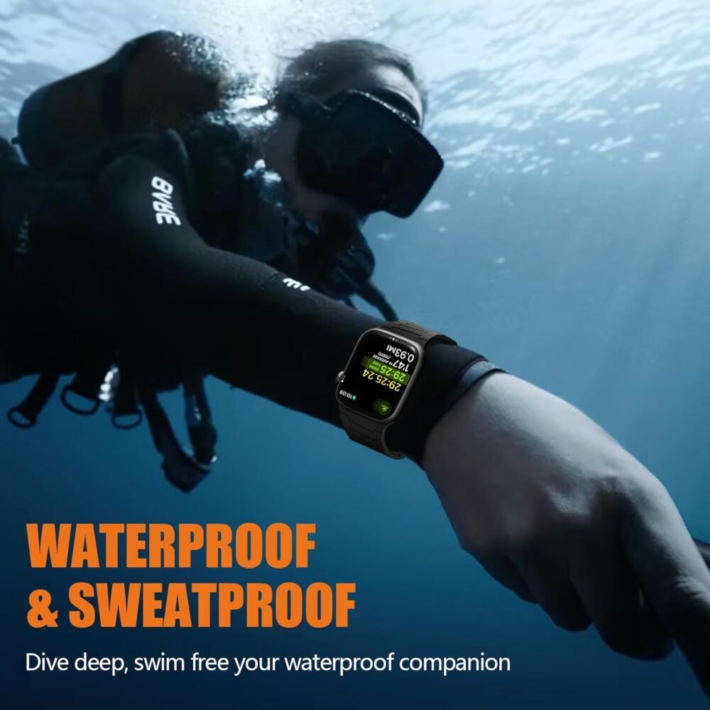 SNBLK Magnetic Watchband Compatible with Apple Watch for Men 44mm 45mm 46mm 49mm 42mm 41mm 40mm 38mm Women, Silicone Sport Strong Magnet Strap for iWatch Series 10 9 ULTRA 2 SE 8 7 6 5 4 3 1 - Image 6