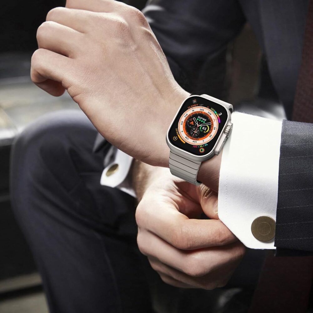 NewWays Link Bracelet Compatible with Apple Watch Band - Image 7