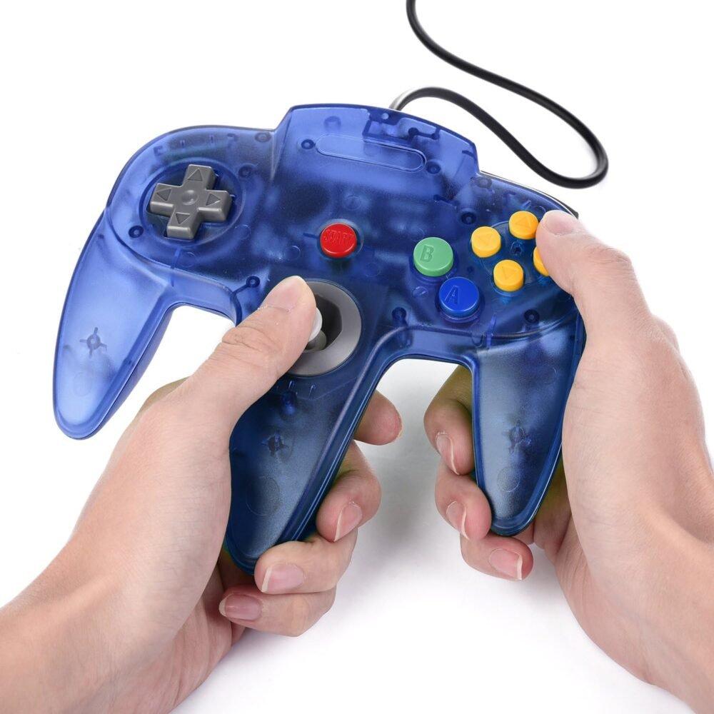 2 Packs USB Retro Controllers for N64 Gaming, PC Classic N64 Game Pad Joypad for Windows PC MAC Raspberry Pi - Image 3