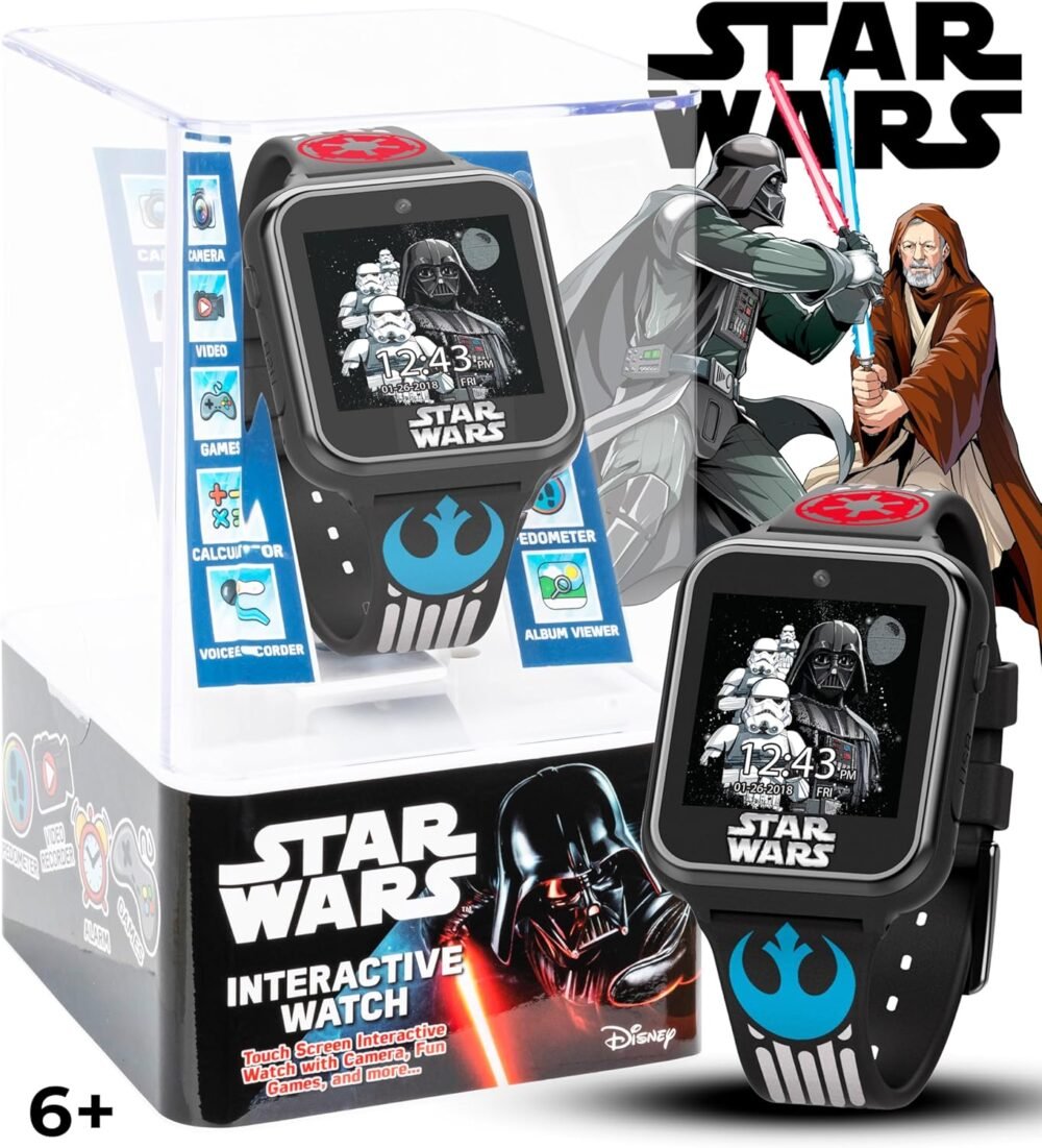 Accutime Star Wars Touch Screen Interactive Smart Watch (Model: STW4010AZ) - Image 4