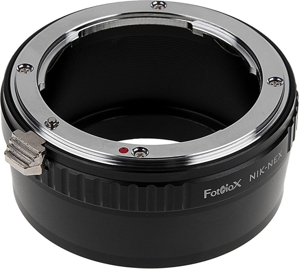 Fotodiox Lens Mount Adapter for Nikon Nikkor F Mount D/SLR Lens to Sony Alpha E-Mount Mirrorless Camera Body - Image 3