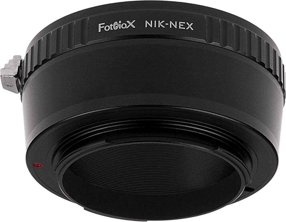 Fotodiox Lens Mount Adapter for Nikon Nikkor F Mount D/SLR Lens to Sony Alpha E-Mount Mirrorless Camera Body - Image 4