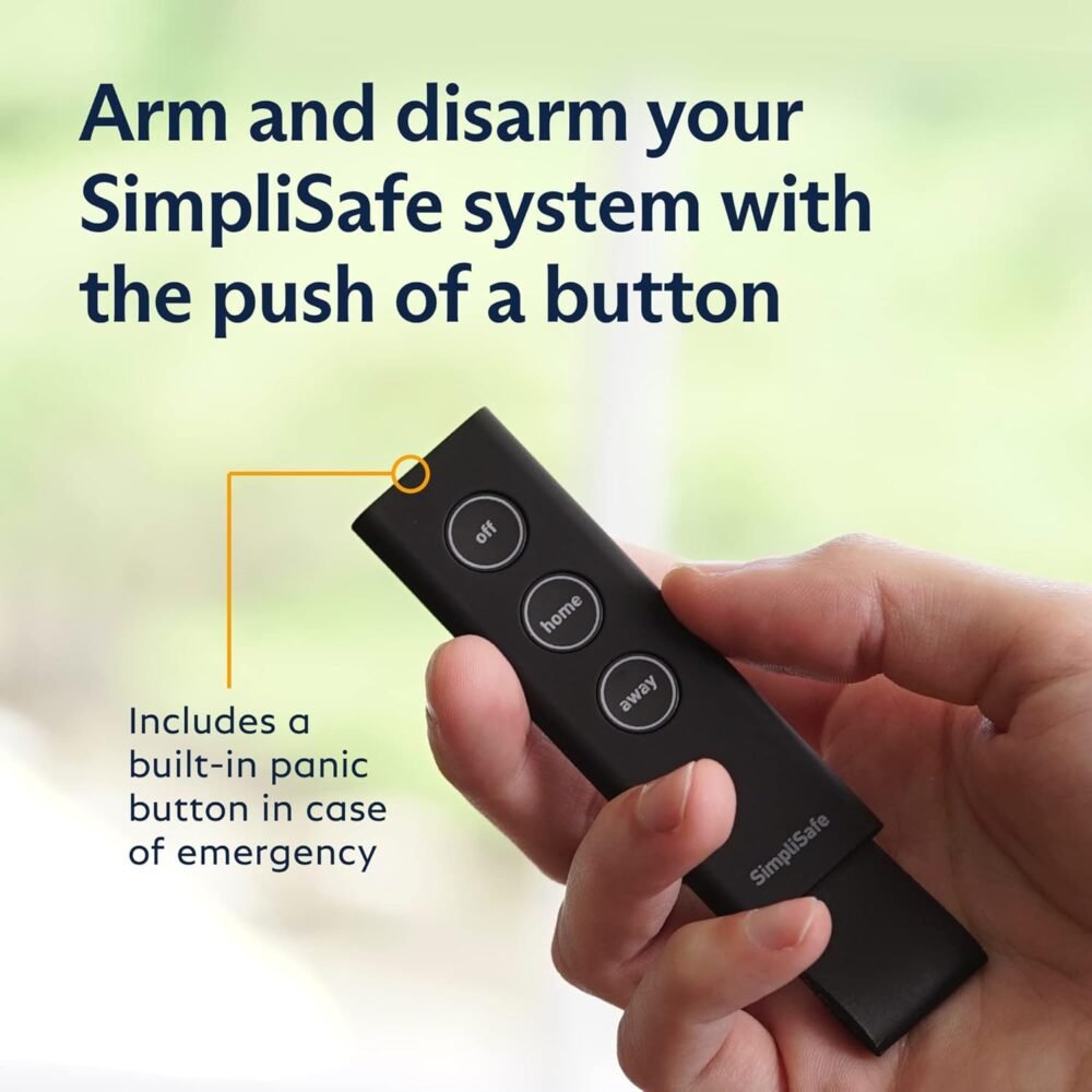SimpliSafe 12 Piece Wireless Home Security System w/HD Camera - Optional 24/7 Professional Monitoring - No Contract - Compatible with Alexa and Google Assistant, White - Image 11