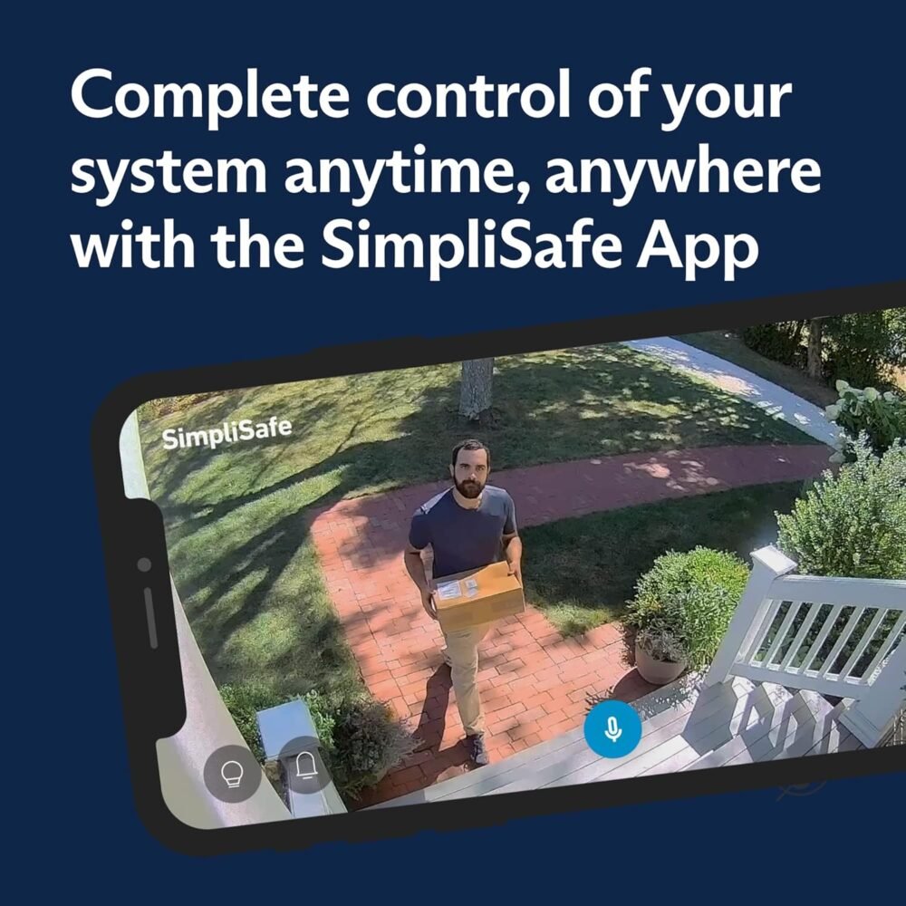 SimpliSafe 12 Piece Wireless Home Security System w/HD Camera - Optional 24/7 Professional Monitoring - No Contract - Compatible with Alexa and Google Assistant, White - Image 13