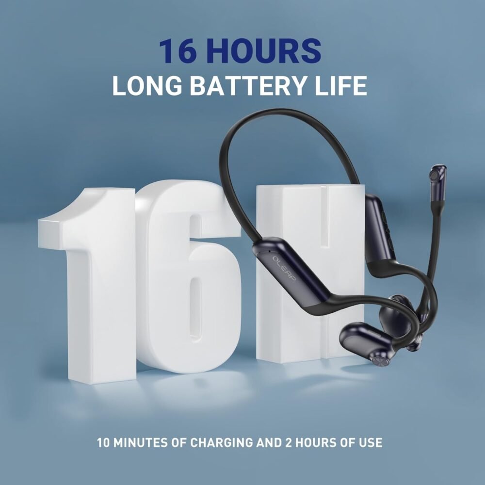 Pilot P200b Pro Bluetooth Headset with Microphone for PC, 50dB Noise Cancelling Headphones with Mic AI ENC, USB-C Dongle - Wireless Computer Headset for Meetings and Calls - Image 6