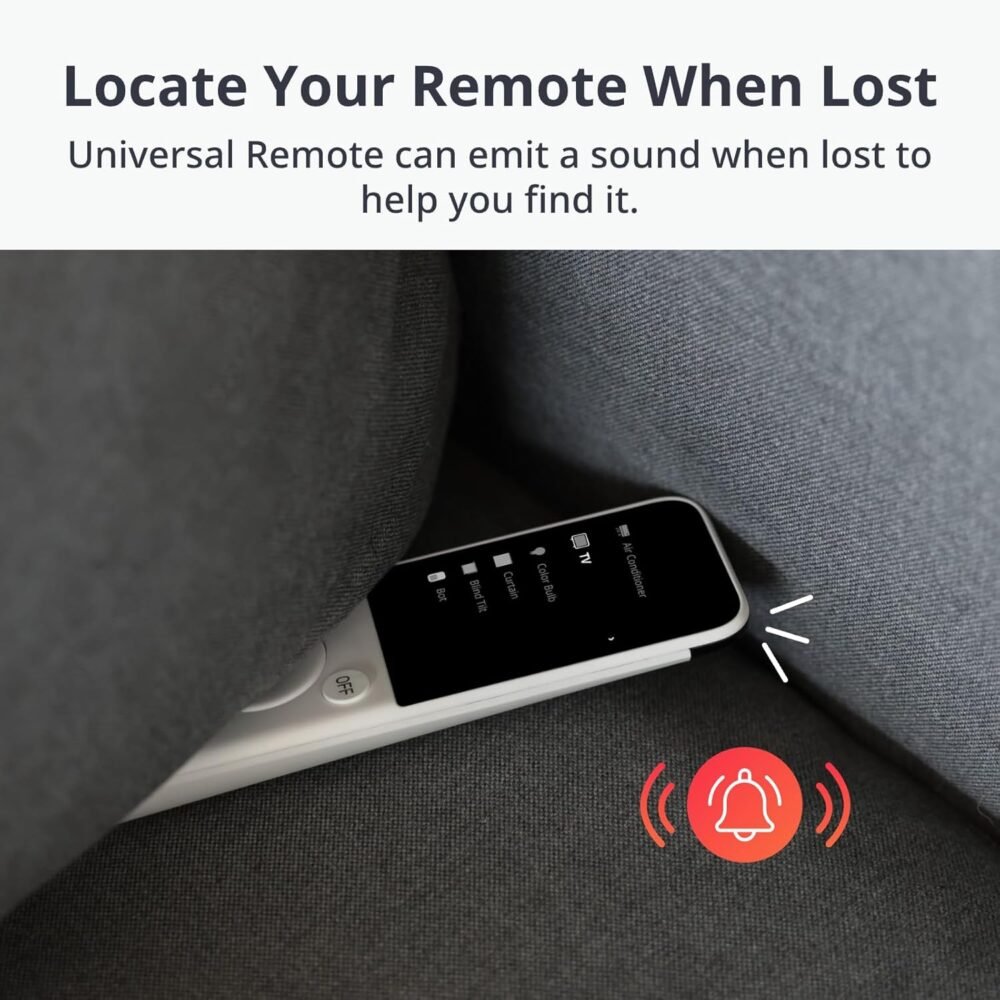 SwitchBot Universal Remote Control with Hub Mini Matter Enabled, Multi-use Smart Remote with Customize App, Control 25 IR/Bluetooth Devices and 10 Scenes, Compatible with TV/AC/SwitchBot BLE Devices - Image 10