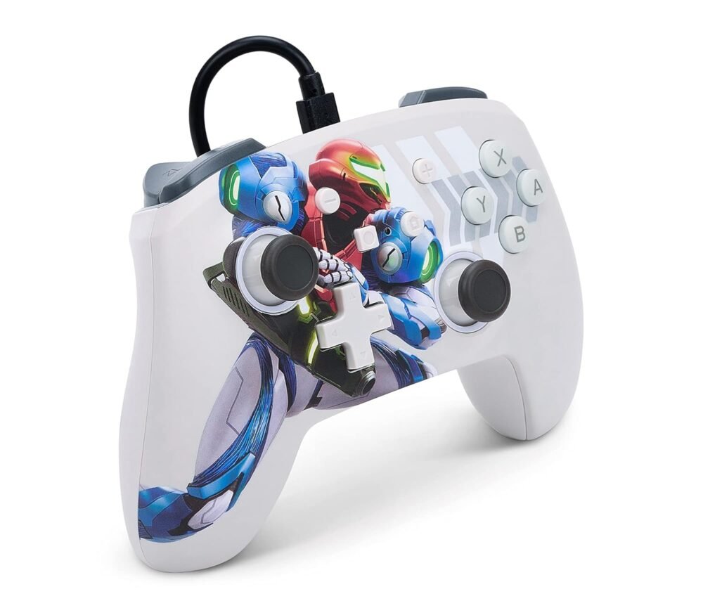 PowerA Enhanced Wired Controller for Nintendo Switch - Metroid Dread - Image 3