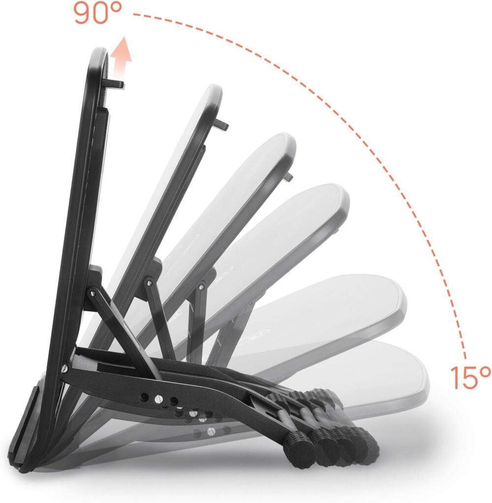 Parblo PR 100 Universal Tablet Stand, Adjustable from 10 to 16 inch for Drawing Tablets, Monitors, Compatible with iPad, Microsoft Surface Pro Series, Laptop - Image 5