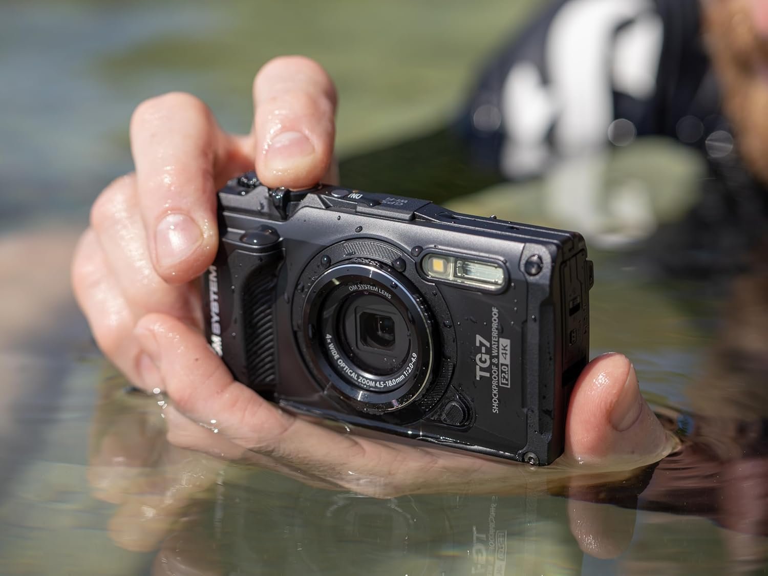 OM SYSTEM Tough TG-7 Black Underwater Camera, Waterproof, Freeze Proof, High Resolution Bright, 4K Video 44x Macro Shooting (Successor Olympus TG-6) - Image 6