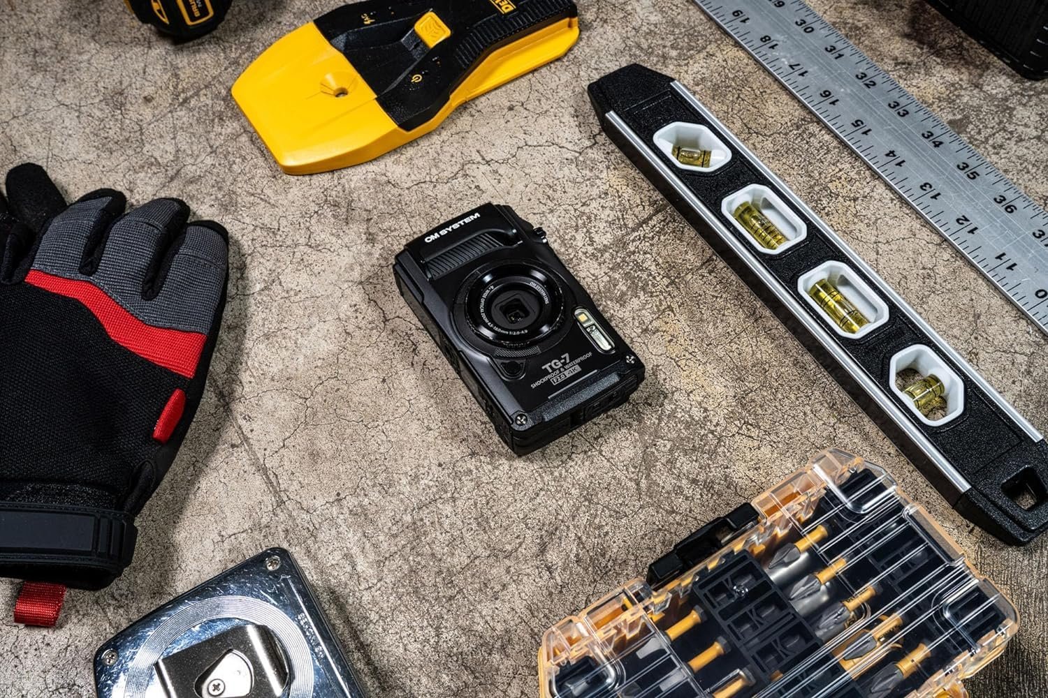 OM SYSTEM Tough TG-7 Black Underwater Camera, Waterproof, Freeze Proof, High Resolution Bright, 4K Video 44x Macro Shooting (Successor Olympus TG-6) - Image 9