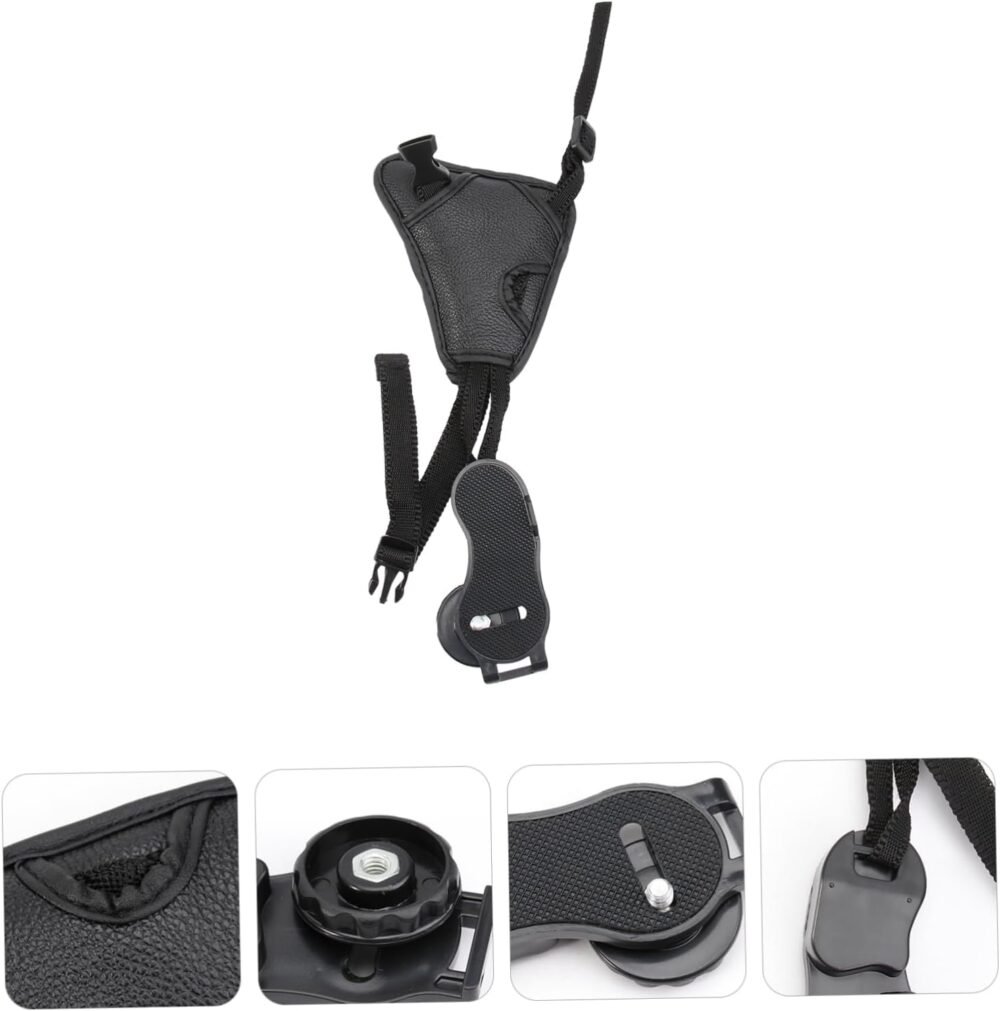 Gadpiparty Cuff Camera Strap for Dslr Stabilizer Comfortable Pu Material for Photographers - Image 4