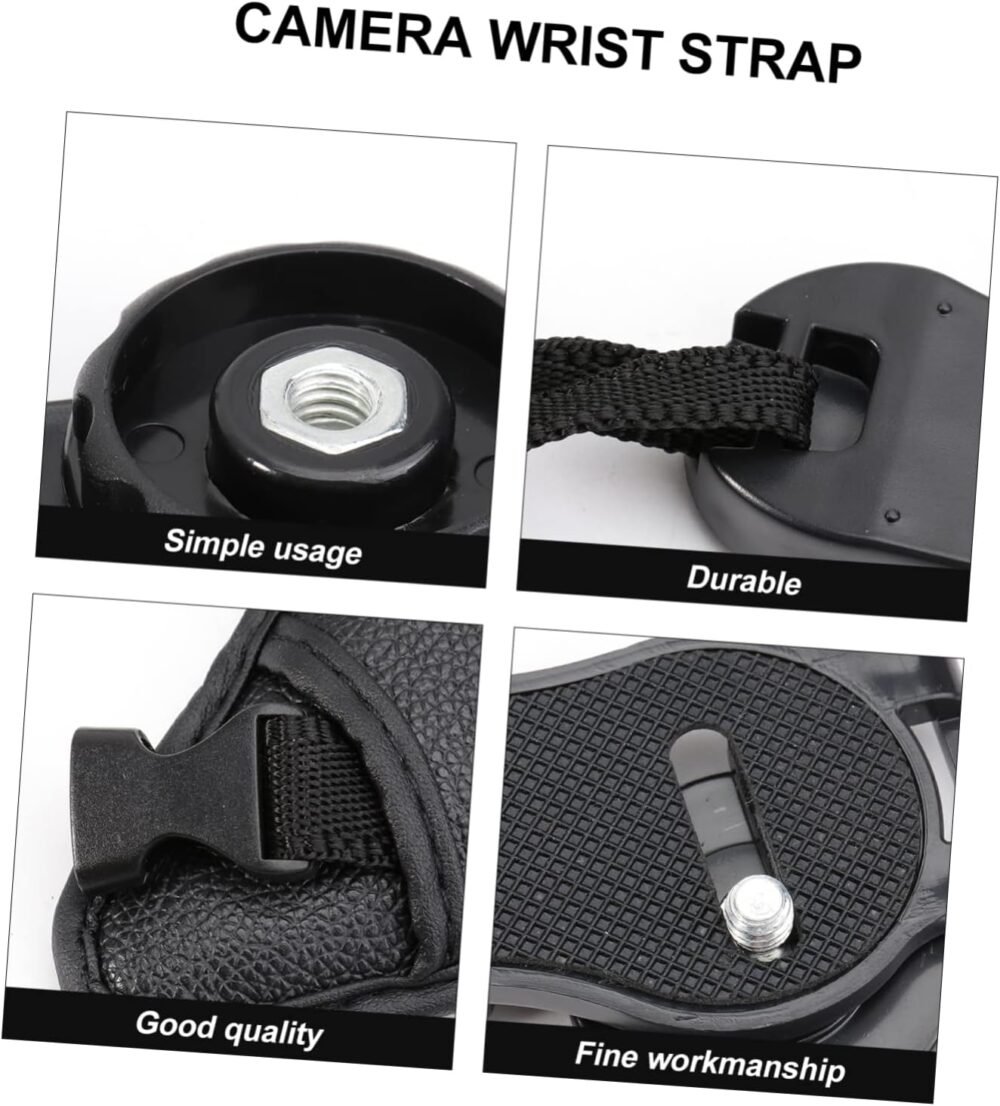 Gadpiparty Cuff Camera Strap for Dslr Stabilizer Comfortable Pu Material for Photographers - Image 5