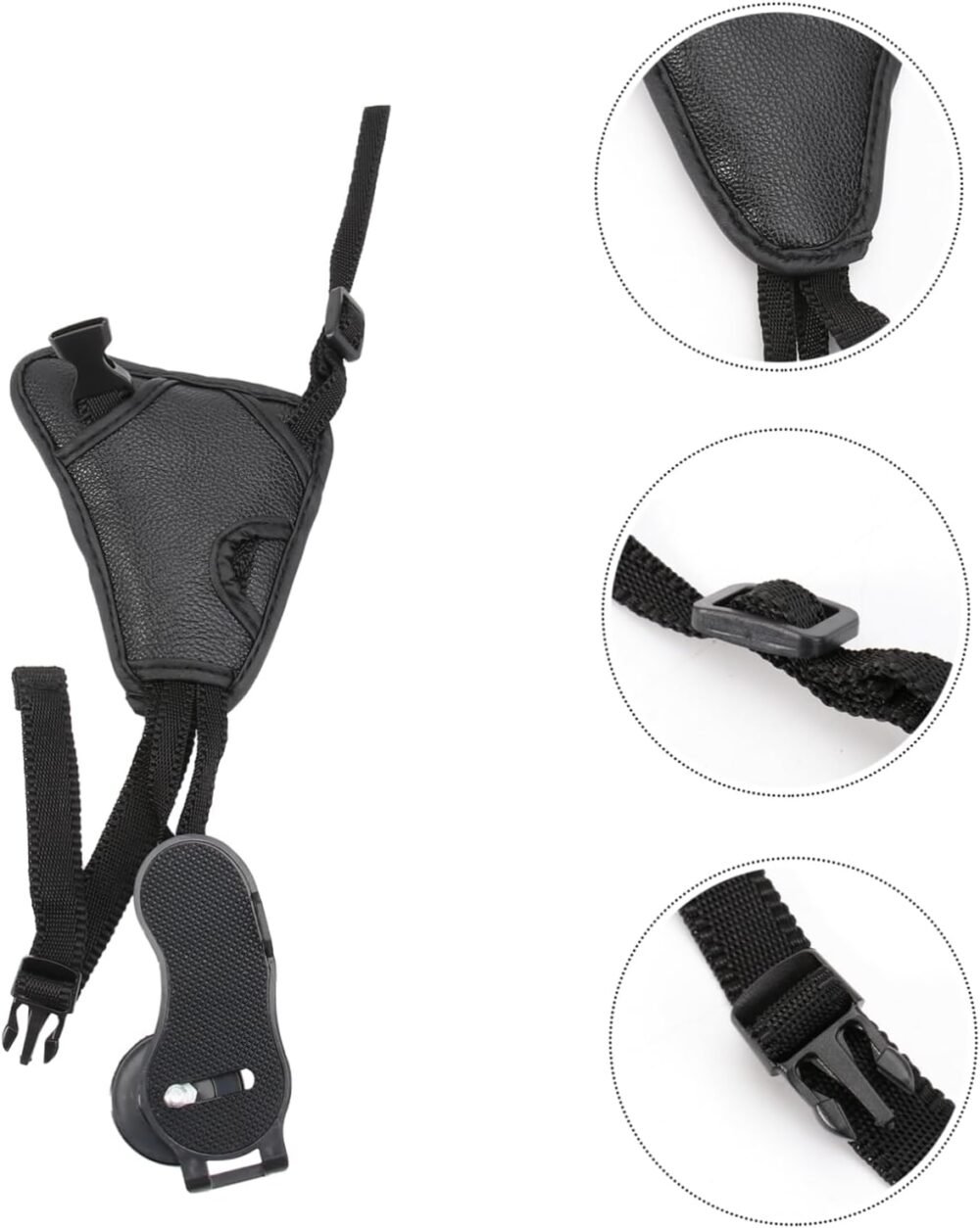 Gadpiparty Cuff Camera Strap for Dslr Stabilizer Comfortable Pu Material for Photographers - Image 7