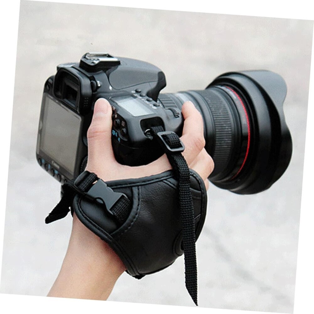 Gadpiparty Cuff Camera Strap for Dslr Stabilizer Comfortable Pu Material for Photographers - Image 9