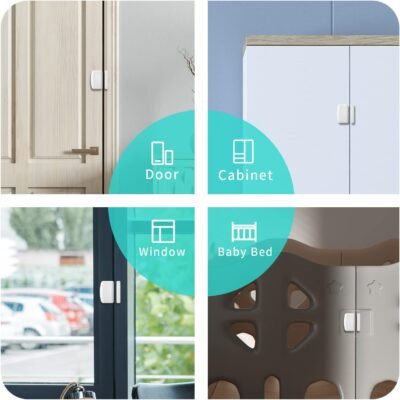 THIRDREALITY Zigbee Contact Sensor 2 Pack,Door and Window Monitor, Home Automation,Works with Home Assistant,SmartThings,Aeotec,Homey,Hubitat or Echo Devices with Build-in Zigbee Hub,hub Required - Image 7