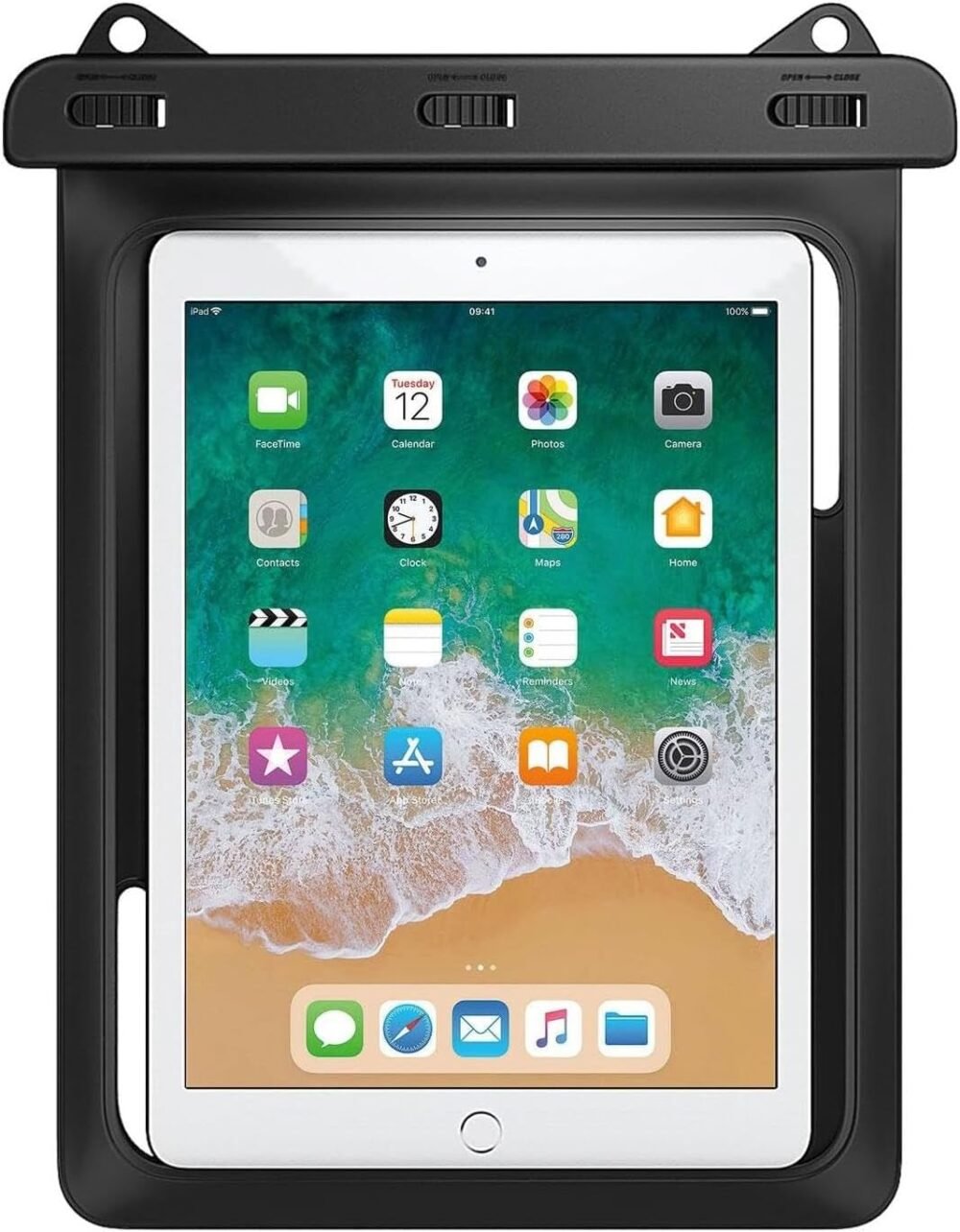 Waterproof Case Underwater Bag Compatible with Amazon Fire HD 8, Plus (10th Gen 2020 Rel), Amazon Fire HD 8 Kids Edition (10th Gen 2020 Rel), Floating Cover Touch Screen IPX8 - Image 4