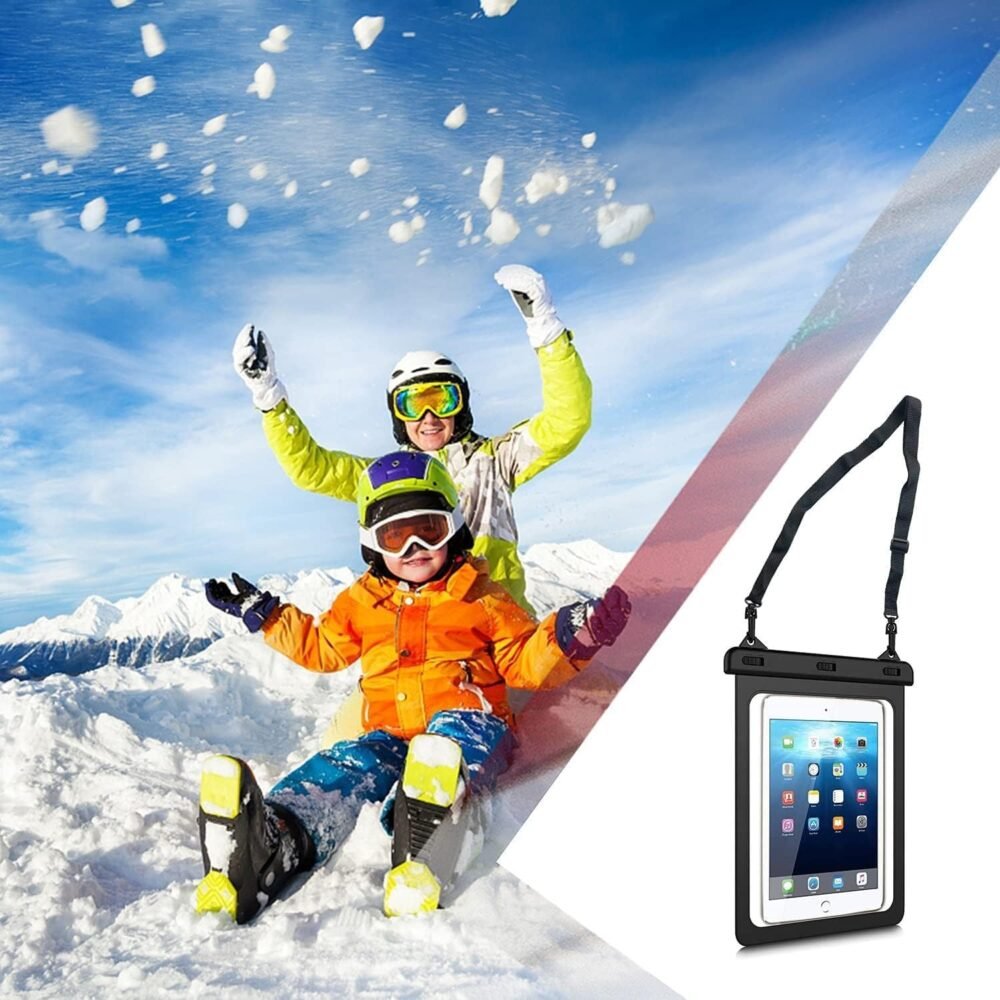 Waterproof Case Underwater Bag Compatible with Amazon Fire HD 8, Plus (10th Gen 2020 Rel), Amazon Fire HD 8 Kids Edition (10th Gen 2020 Rel), Floating Cover Touch Screen IPX8 - Image 8