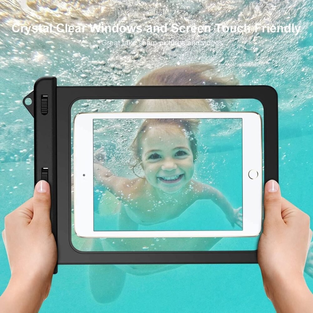 Waterproof Case Underwater Bag Compatible with Amazon Fire HD 8, Plus (10th Gen 2020 Rel), Amazon Fire HD 8 Kids Edition (10th Gen 2020 Rel), Floating Cover Touch Screen IPX8 - Image 9