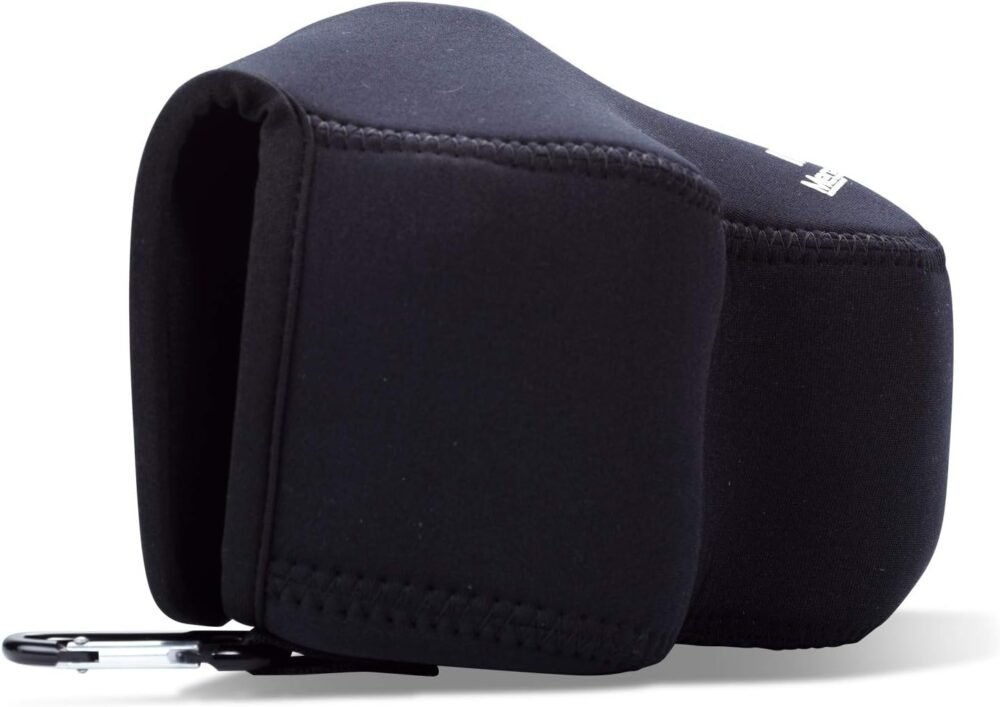 MegaGear MG1946 Ultra Light Neoprene Camera Case Compatible with Nikon Z5 - Black, PU Leather - Image 3