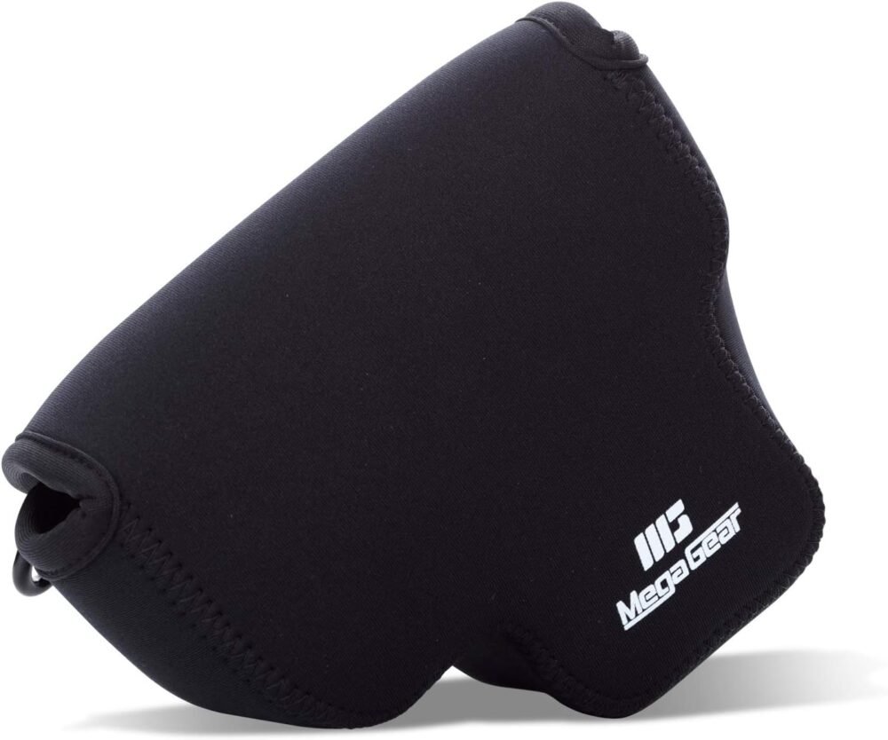 MegaGear MG1946 Ultra Light Neoprene Camera Case Compatible with Nikon Z5 - Black, PU Leather - Image 4