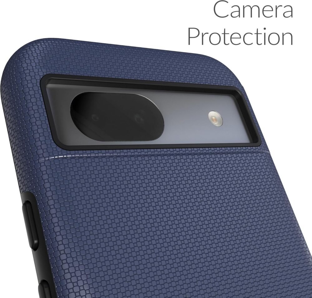Crave Dual Guard for Google Pixel 8a Case, Shockproof Protection Dual Layer Case for Google Pixel 8a - Navy - Image 4