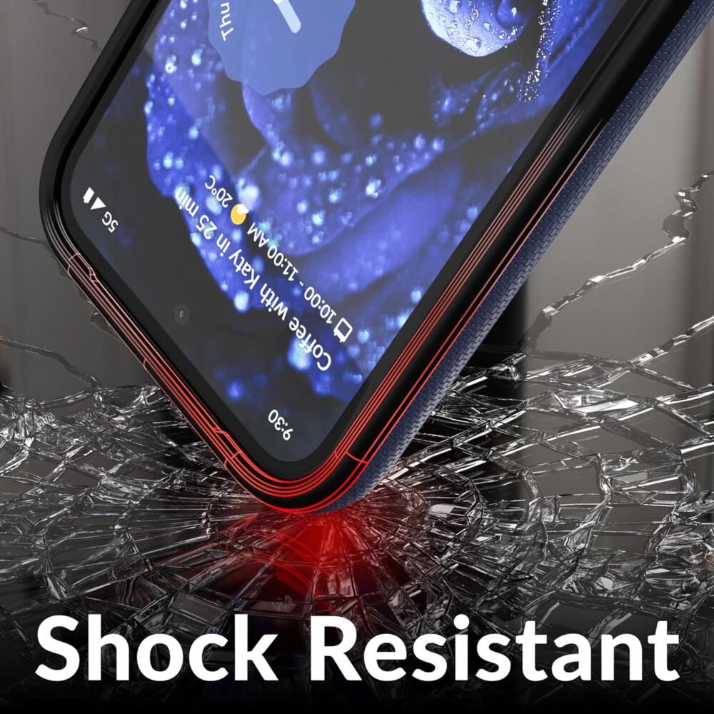 Crave Dual Guard for Google Pixel 8a Case, Shockproof Protection Dual Layer Case for Google Pixel 8a - Navy - Image 6