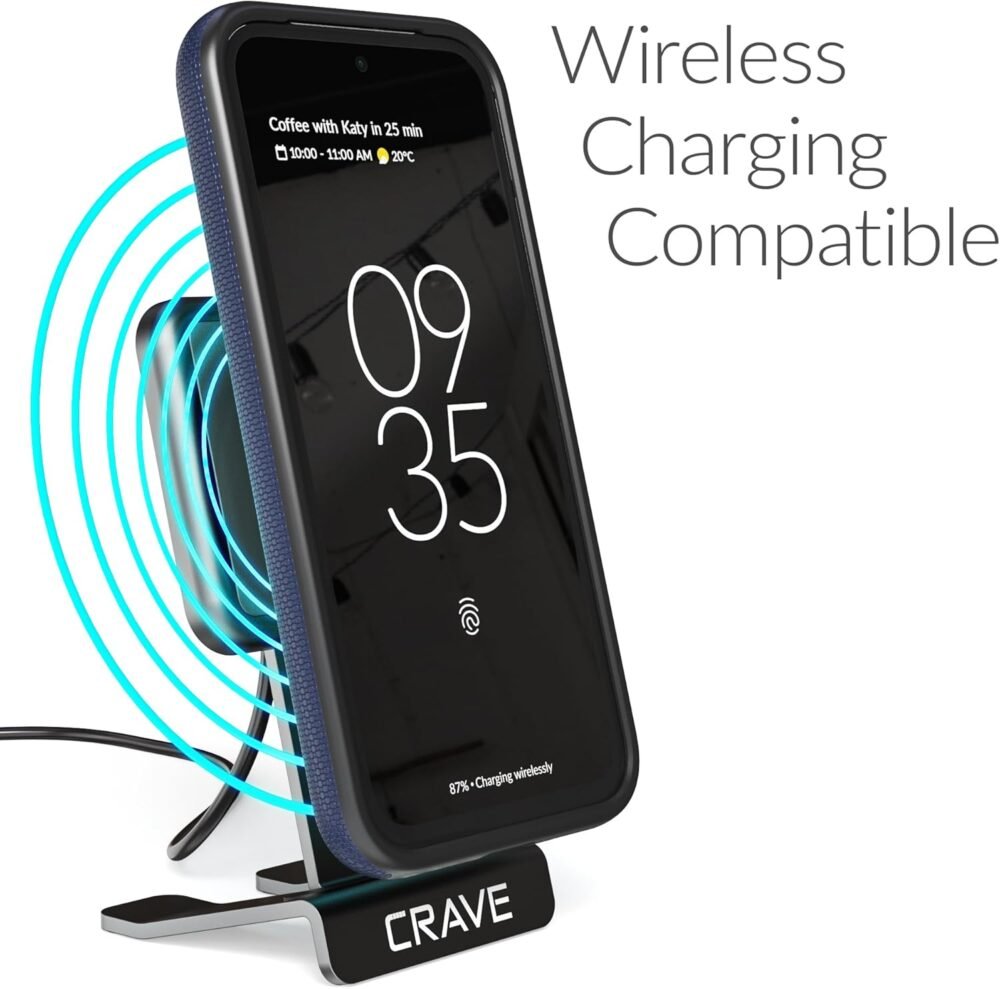 Crave Dual Guard for Google Pixel 8a Case, Shockproof Protection Dual Layer Case for Google Pixel 8a - Navy - Image 7