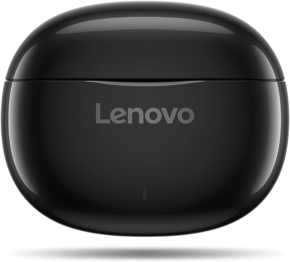 Lenovo E310 True Wireless Stereo Earbuds Bluetooth 5.3 ENC Noise-Cancelling Earbuds with 13mm Speaker Type-C Charging 20h Battery Life for Music Calls Comfortable Fit Wireless Earbuds - Black - Image 3