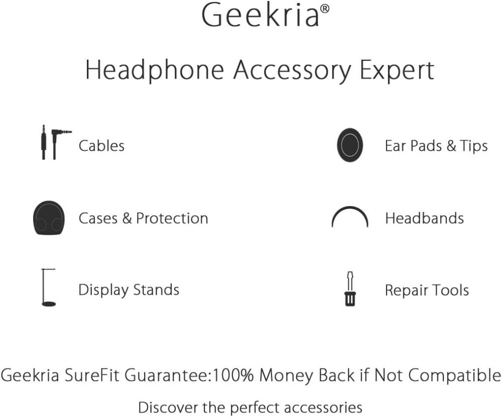 Geekria Shield Headphones Case Compatible with Sony WH-1000XM5, WH-CH720N, WH-CH710N, WH-ULT900N, WH-1000XM4, WH-XB910N, Replacement Hard Shell Travel Carrying Bag with Cable Storage (Grey) - Image 8