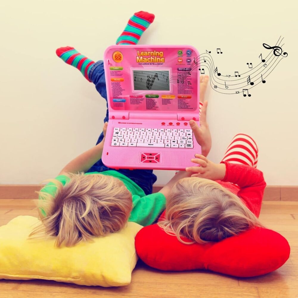 LESHITIAN Kids Laptop, 65 Learning Modes, Educational Learning Computers for Kids Ages 3+ - Image 7
