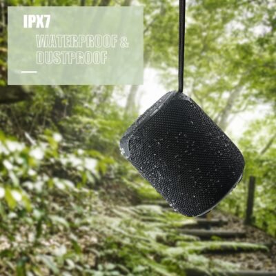 Ortizan Portable Bluetooth Speaker with Big Sound,Punchy Bass,IPX7 Waterproof,15H Playtime,Bluetooth 5.3,AUX&TF Card,Stereo Pairing,Small Wireless Speaker for Outdoor,Electronic Gadgets,Gift Ideas - Image 3