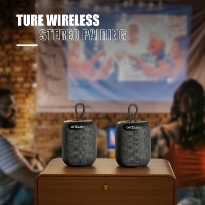 Ortizan Portable Bluetooth Speaker with Big Sound,Punchy Bass,IPX7 Waterproof,15H Playtime,Bluetooth 5.3,AUX&TF Card,Stereo Pairing,Small Wireless Speaker for Outdoor,Electronic Gadgets,Gift Ideas - Image 8