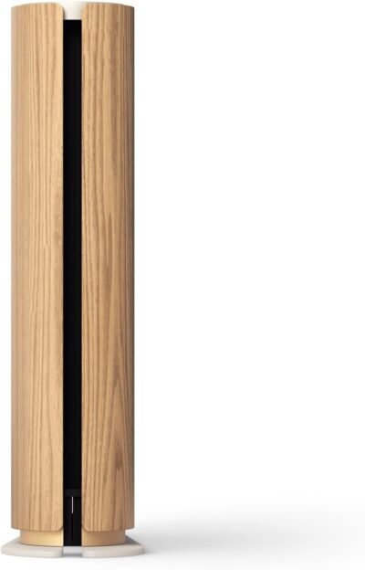Bang & Olufsen Beosound Emerge Bookshelf Wi-Fi Speaker, Gold Tone/Light Oak - Image 15